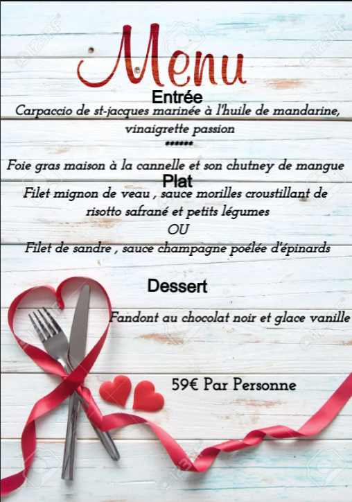 Menu Auberge De Collonges-3